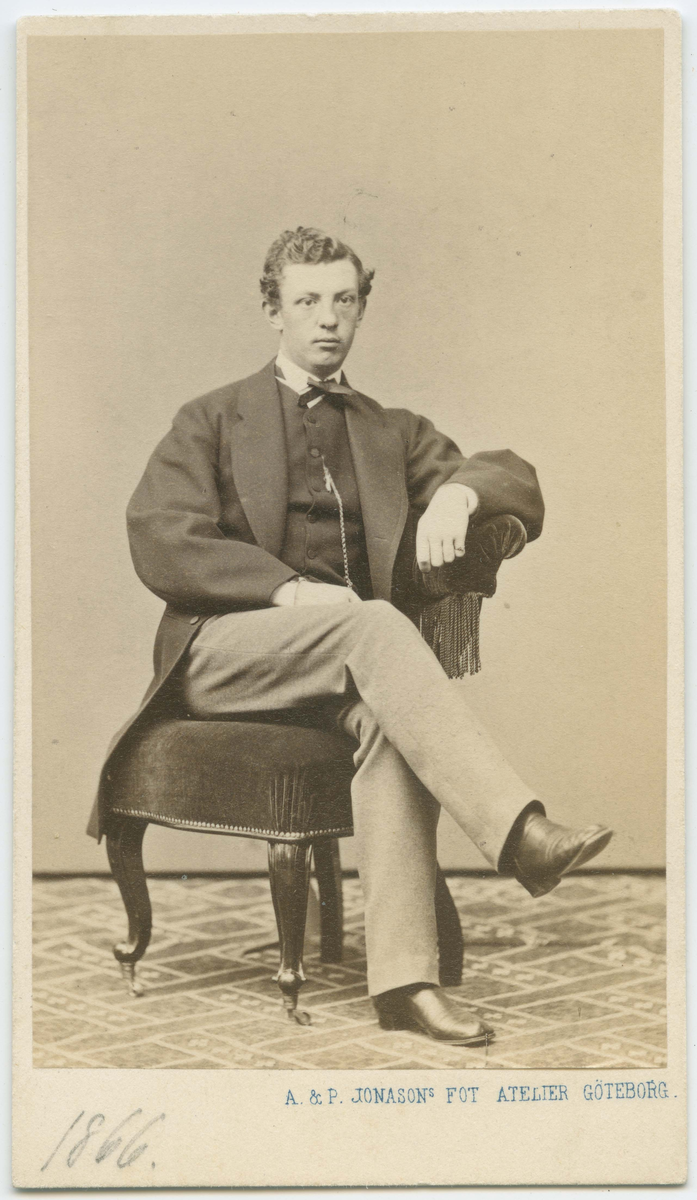 Porträtt på Otto Mosén. År 1864 till år 1866.