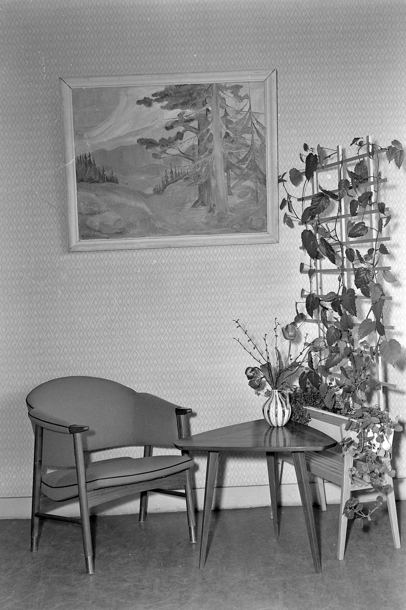 Møbler, utstilling fra Knut Lie