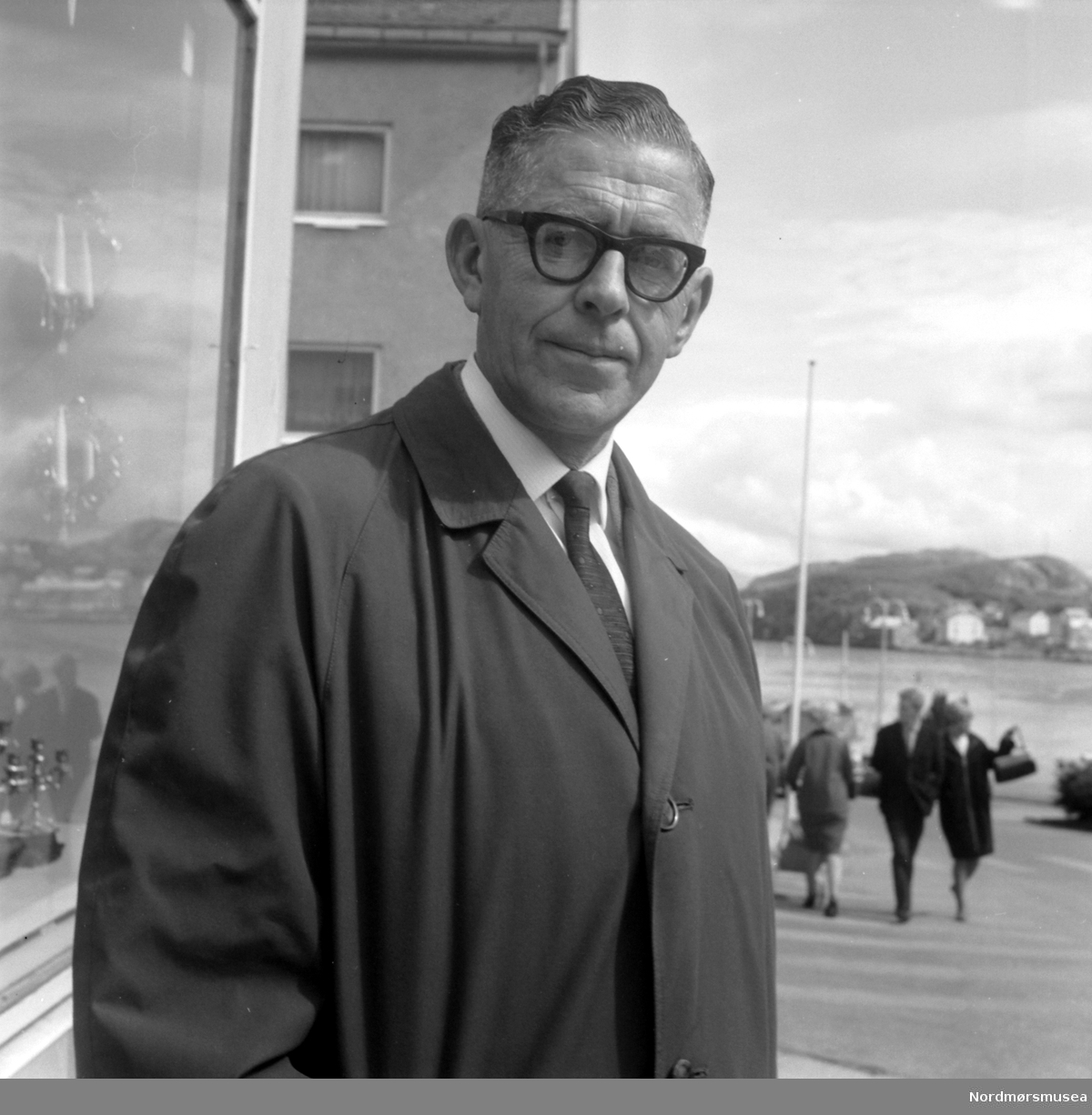 Mann fra Kristiansund. Foto dateres til august 1966. Fra Romsdalspostens arkiv.