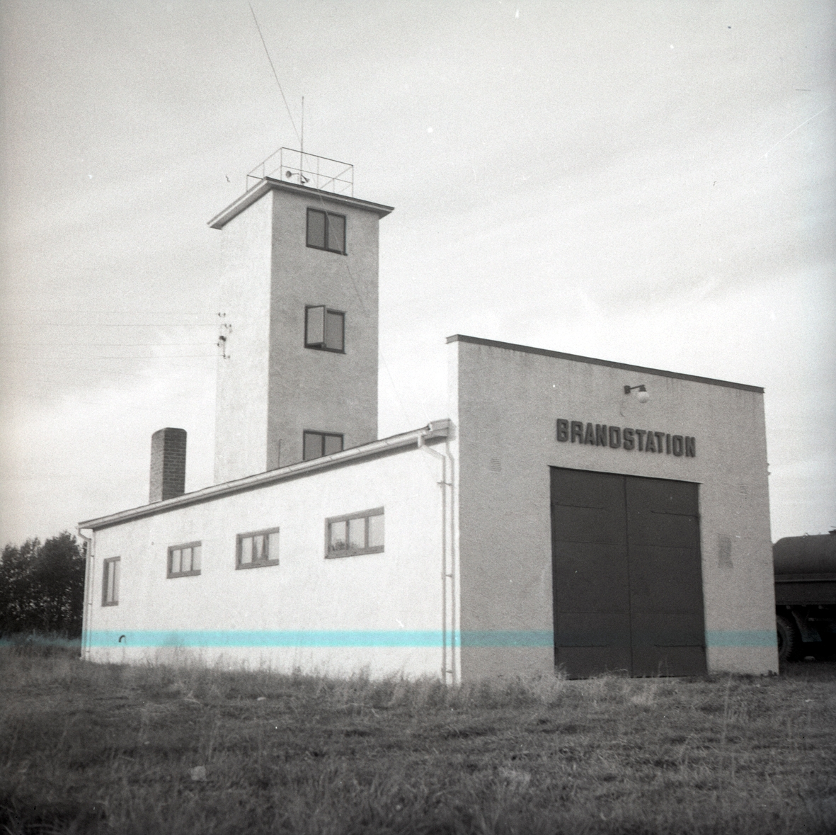 Brandstationen  i Norra Möckleby. Numera (2024) inryms en gårdsbutik i fastigheten.