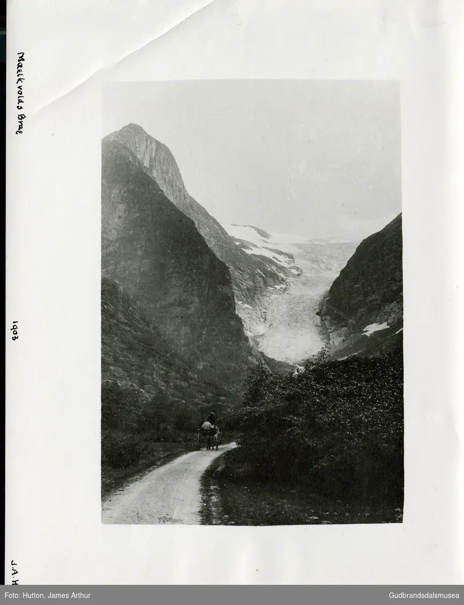 Melkevollsbreen i 1903
