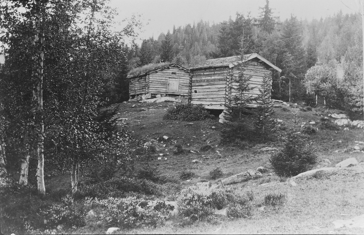 Kvasshaugsetra ved Grågalten, ca. 1932.