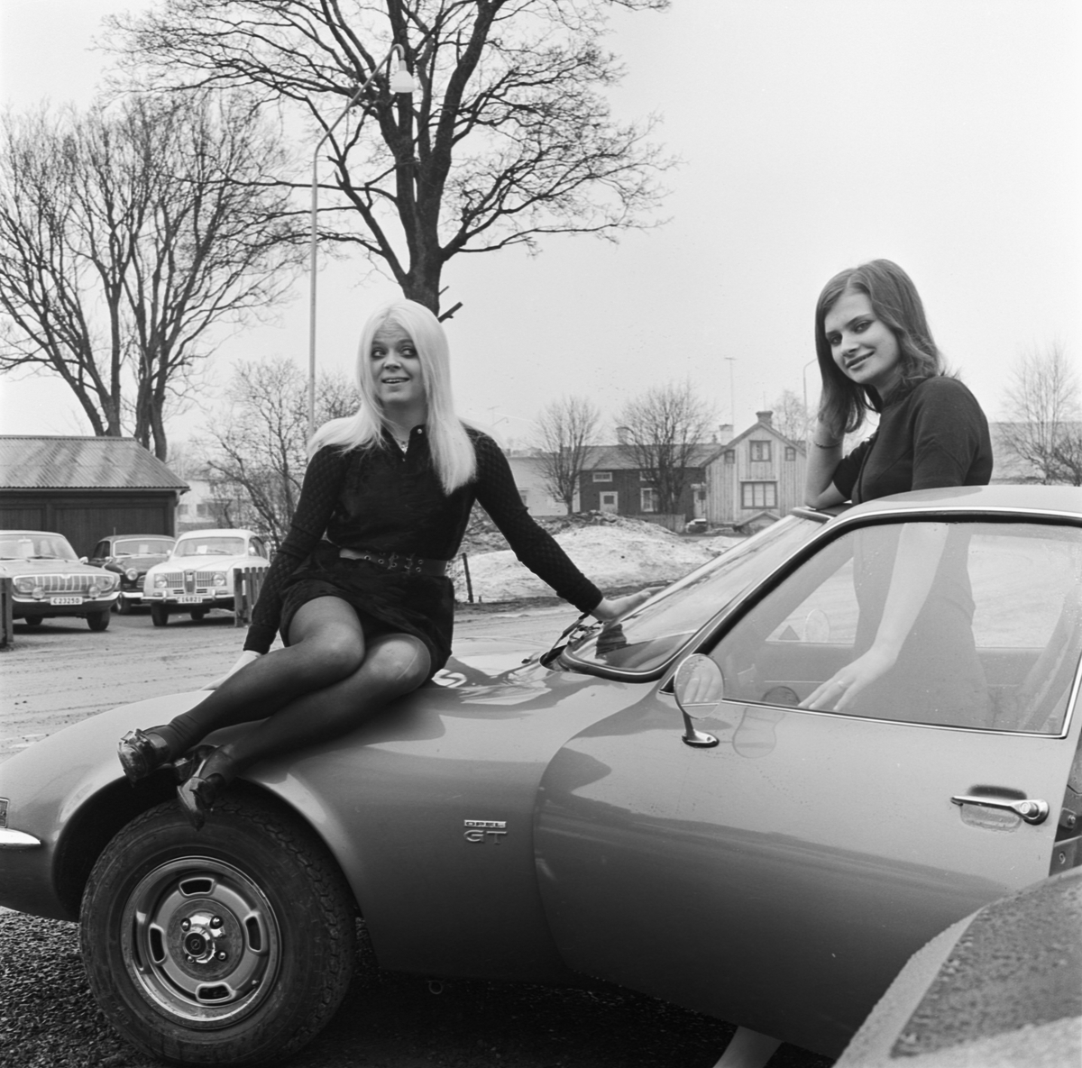 Bilshowen i Tierp, Uppland 1970