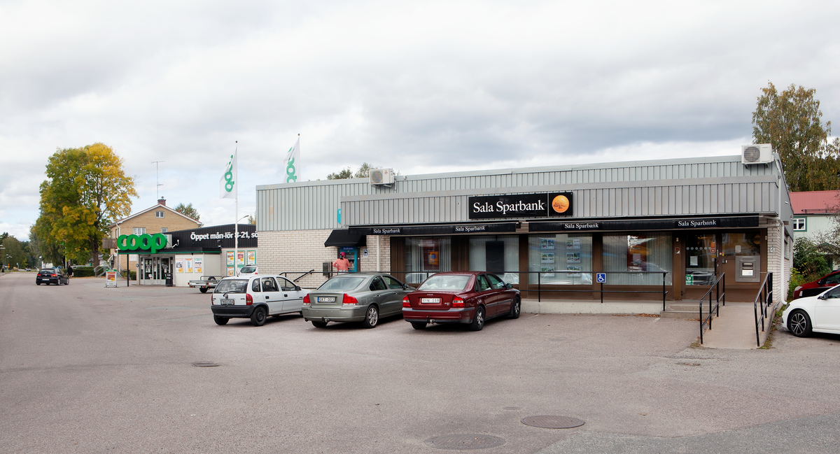 Östervåla centrum, Östervåla socken, Uppland 2021
