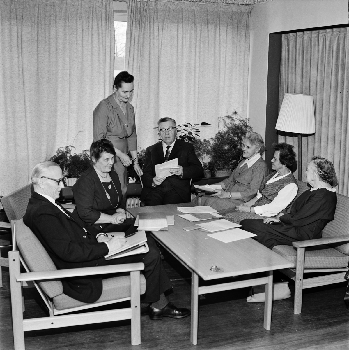 Studiecirkel, Uppsala 1965