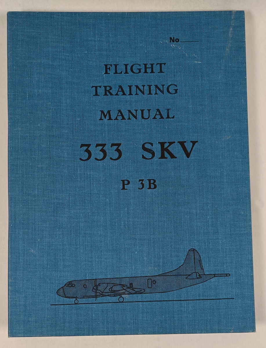 Bok med hardt kartongomslag. Manual "Flight Training" og "Instrument".