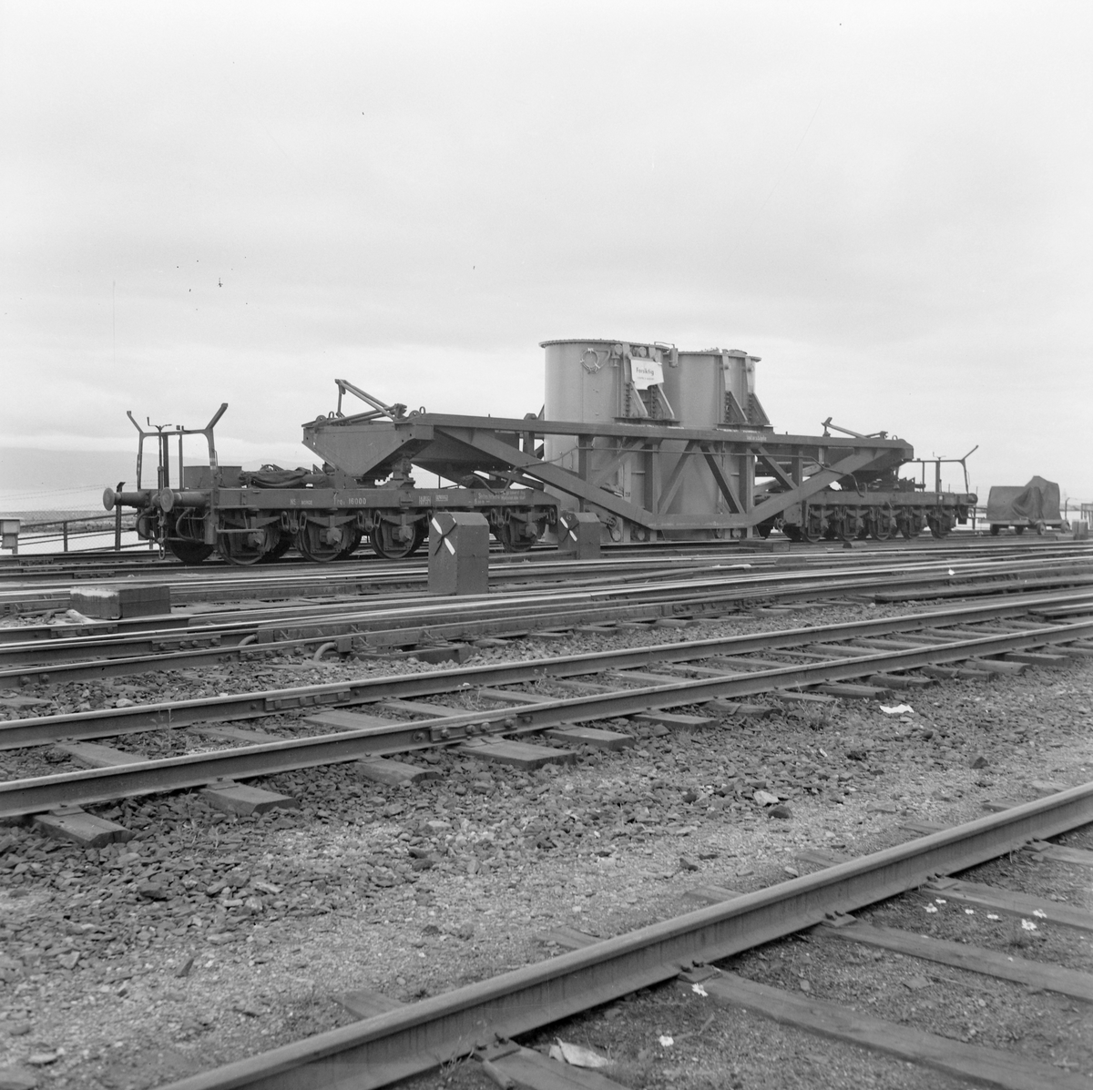Jernbanetransport med transformator