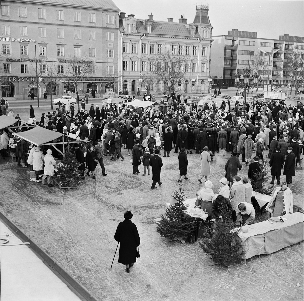 Armélottornas julmarknad, Uppsala 1962