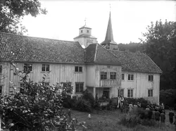 Trolig kirkejubileet på Veøya i 1953. Bispestevnet i 1953.