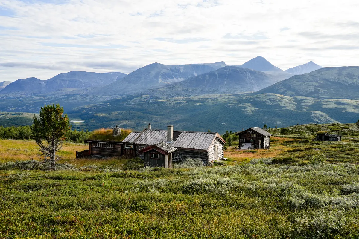 Biletet er frå Bakkesetra i Atndalen