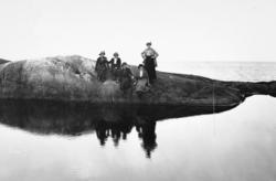 Utflukt på Skorpa for snart 100 år siden