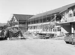 Eidsvåg aldersheim under bygging.