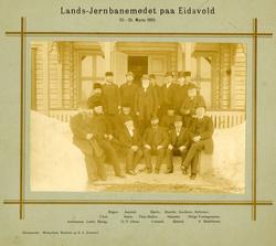 Lands-jernbanemøte på Eidsvold 23-25 marsj 1893. E