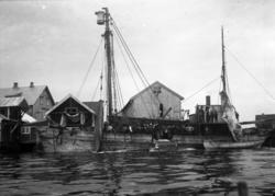 Bildet tatt før stasjonen ble påbegynt i 1925..Torinahuset s