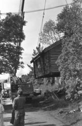 Flytting av Hammervoll stabburet fra Eidsvåg til Romsdalsmus