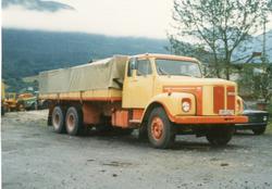 Scania Ls110s50 lastebil..Lastebilen er var registrert UR174