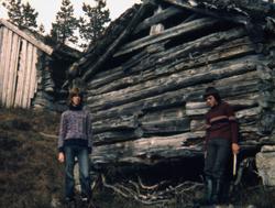 Utløe på Hagbøsetra muligens i 1976 .(Se Romsdalsmuseets årb