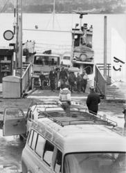 Lergrovika i bakgrunnen.