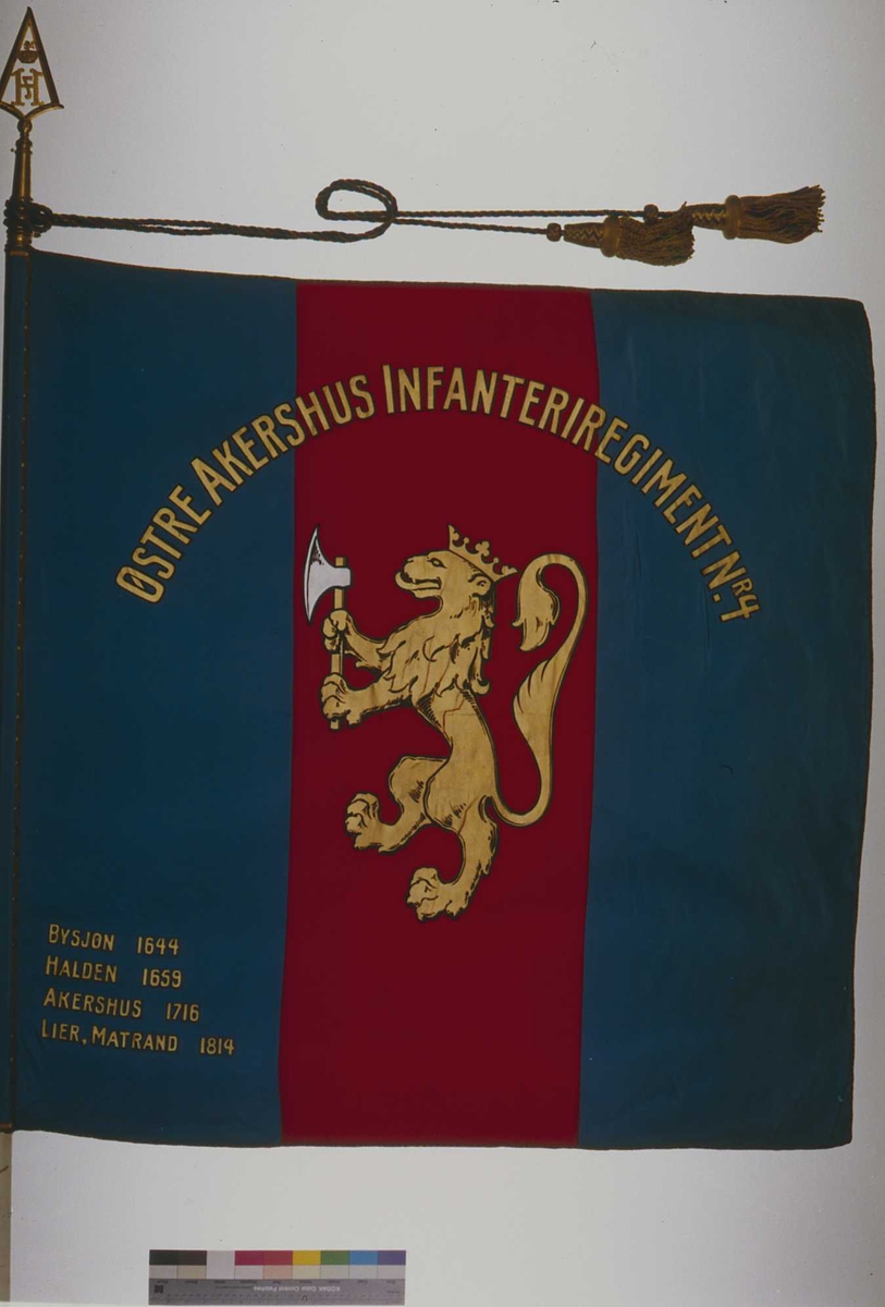 2.kombinerte brigade. H.VII.
Østre Akershus Infanteriregiment nr. 4.