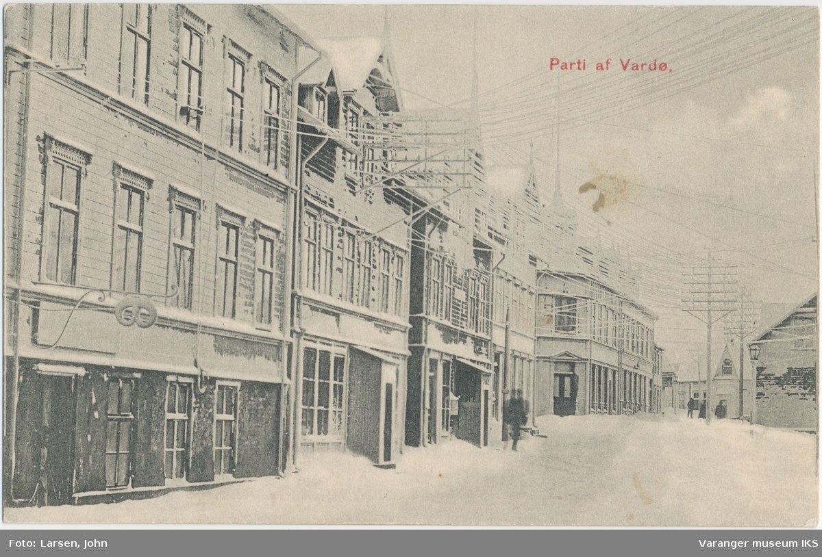 Postkort, Strandgata, ca. 1910