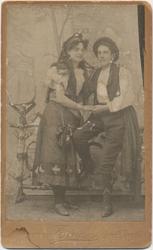 Dobbeltportrett, to kvinner