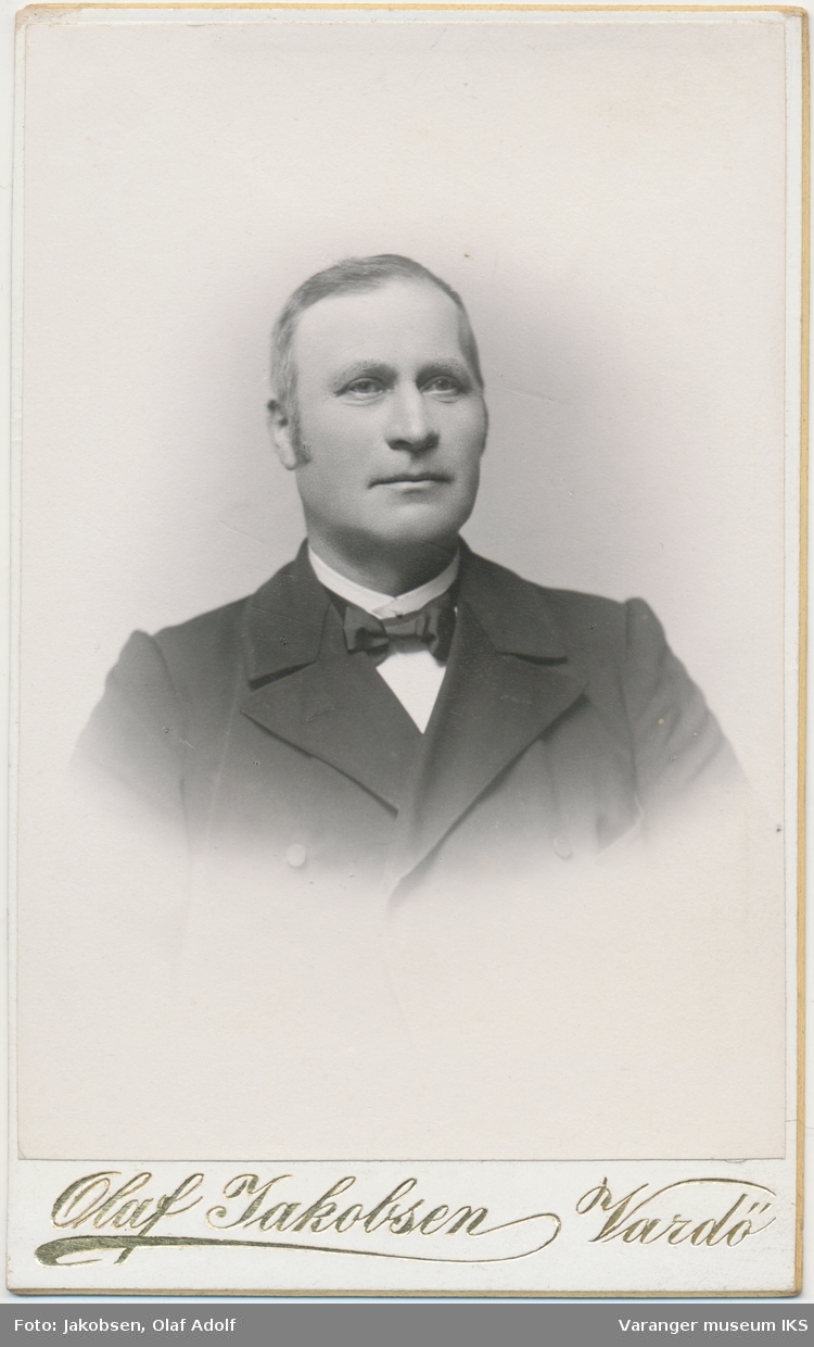 Portrett, Karsten Andreas Zachariasen, ca. 1900