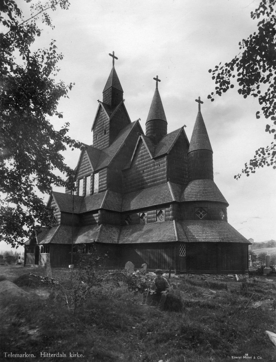 Heddal stavkirke Anno Glomdalsmuseet / DigitaltMuseum