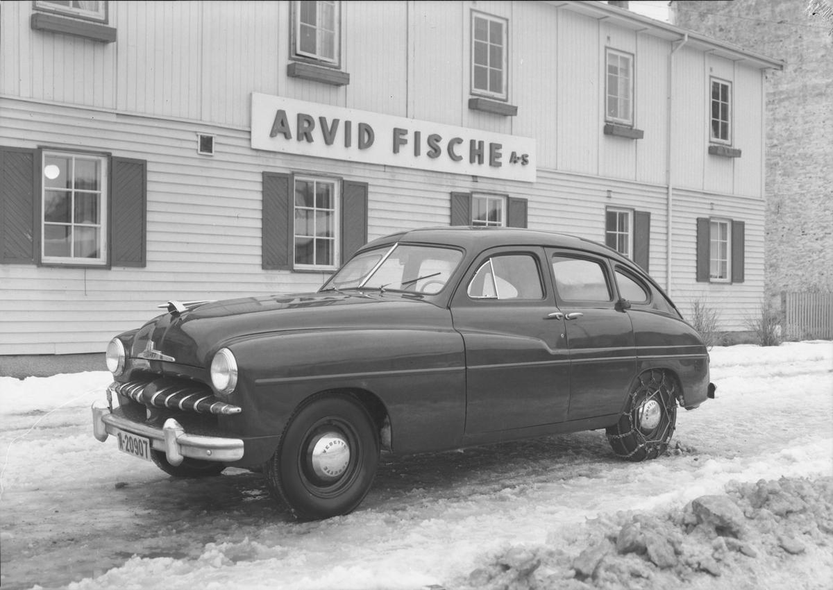 Ford Vedette 1950 hos Arvid Fische A/S
