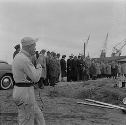 Brannslukningsøvelse ved hjelp av brannslukningsapparat på P