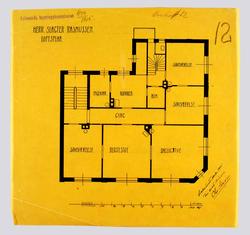 Herr Slagter Rasmussen, Loftsplan [Plantegning]