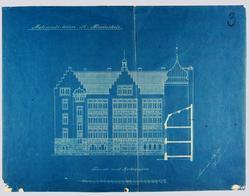 Ålesund offentlige allmueskole [Arbeidstegning]