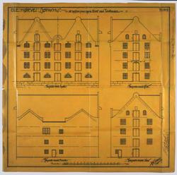 Ole Nørves Sjøpakhus. At opføre på egen tomt ved Toldboden [