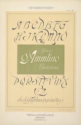 Die Moderne Schrift. Eine Sammlung neuer Schriften und Schil