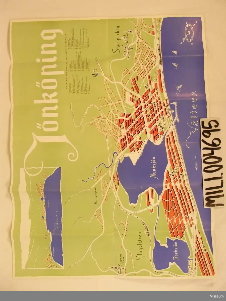 Karta, Jönköping.