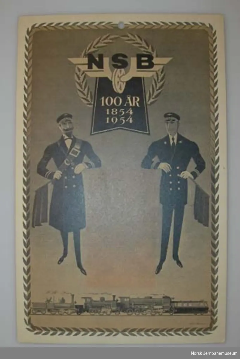 Oppslag : NSB 100 år 1854-1954