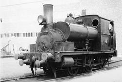 Borregaards damplokomotiv "Lille svensken", tidligere Kalmar