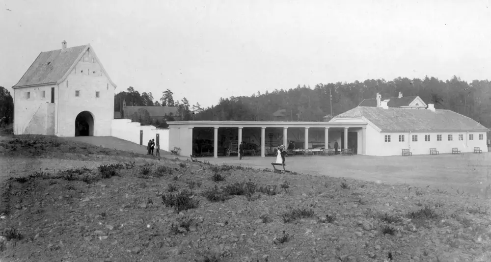 NF.Museumsbygn. Stadsporten, depotet. (Den kulturhistoriske utstilling).