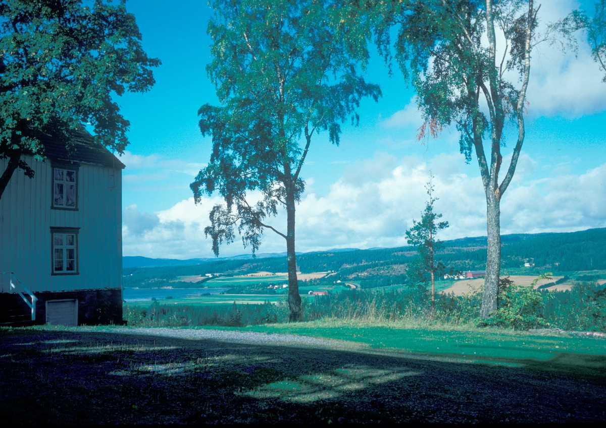 Landskap fra området rundt Egge gård. Steinkjer i Nord-Trøndelag ...