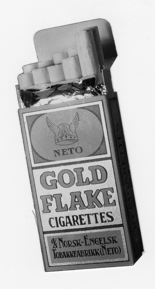 Reklamefoto.
Gold Flake sigaretter.
