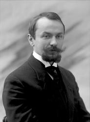 Portrett, mann med skjegg. Lærer Hoffmann, sannsynlig lektor