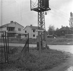 Sognsveien, Oslo, 20.06.1956. Farlig kryss.