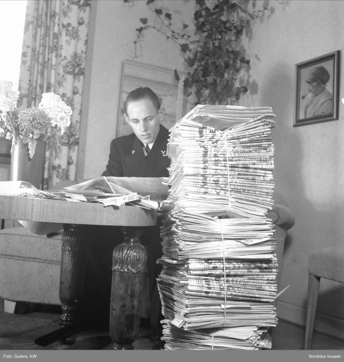 Gunder Hägg löparstjärnan från Albacken - Nordiska museet / DigitaltMuseum