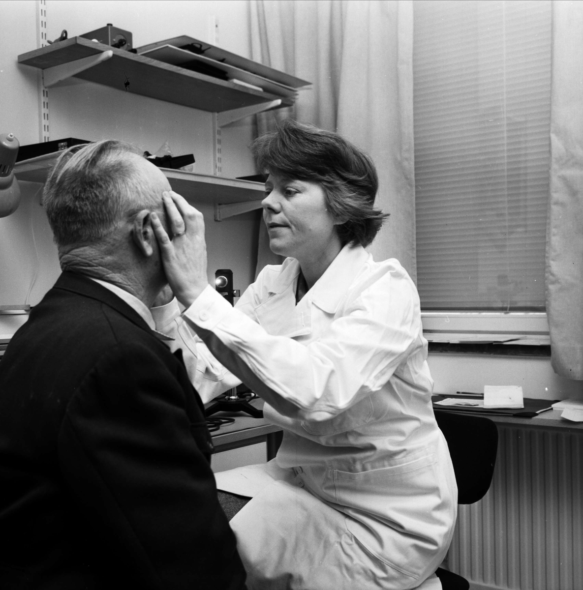 Specialavdelning vid Tierps sjukhus, Tierp, Uppland 1967