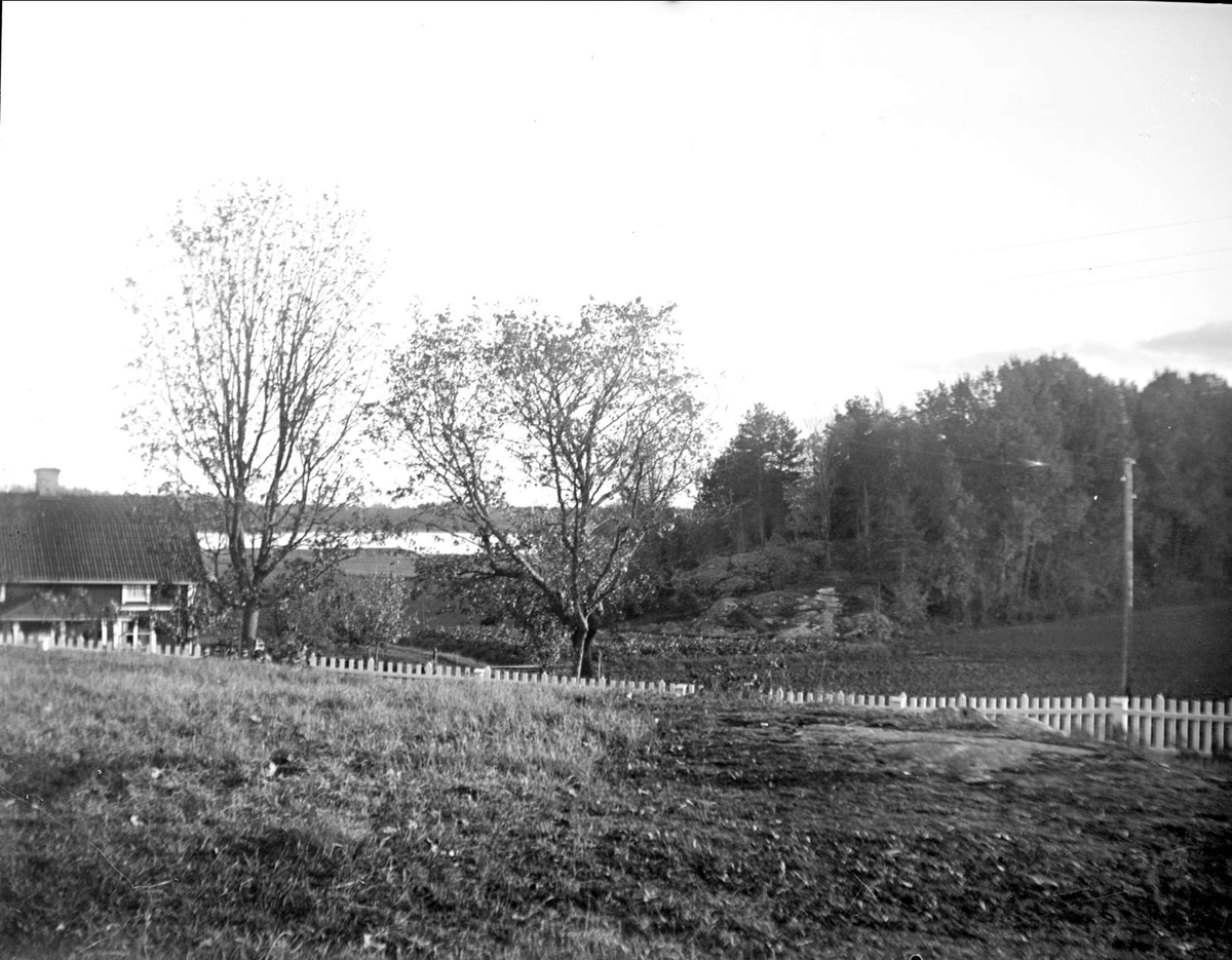 Fladen vid Morängen, Almunge socken, Uppland oktober 1934