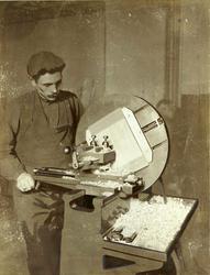 Produksjon ved klisjé-anstalten Wilh. Scheel & Co,  Akersgat