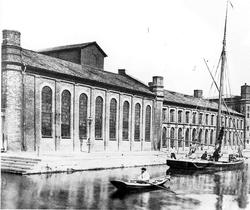 Nylands Verksted ved munningen av Akerselven