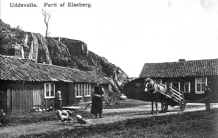 Uddevalla. Parti af Elseberg.