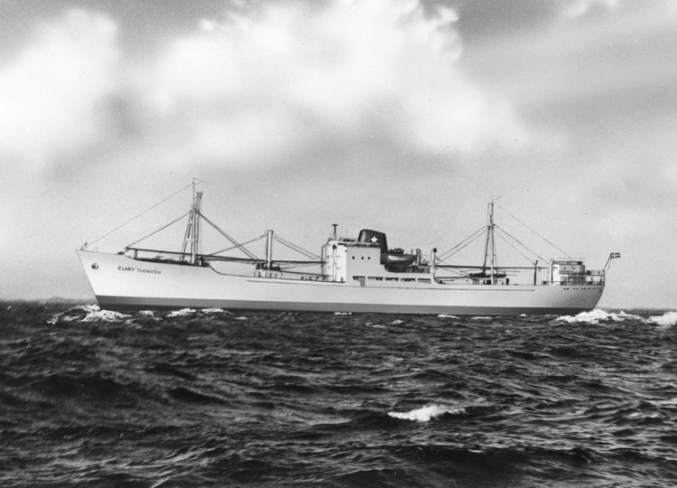 Fartyget 138 M/S Clary Thordén.