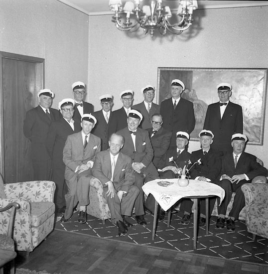 Studentjubileum Uddevalla 1955