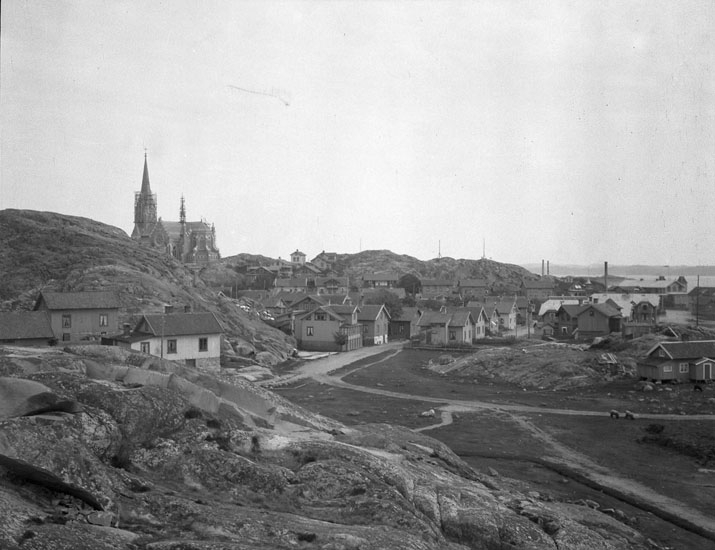 Enligt text som medföljde bilden: "Yttersta Kyrkviken med Tornemyren 1904 Sept."